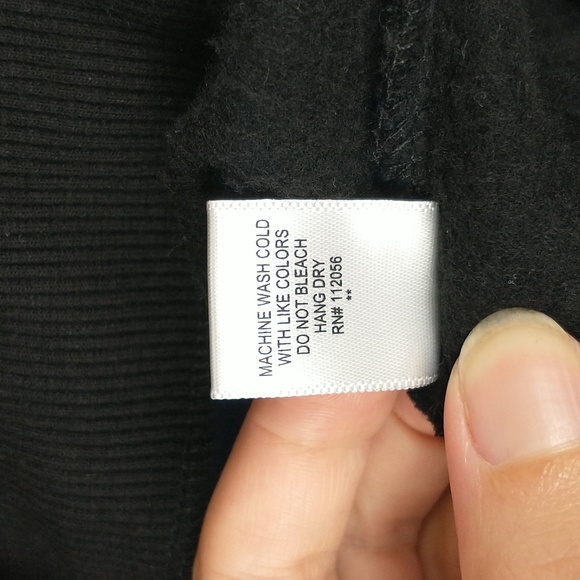 Skull Crystal Sweatshirt Womens Medium Black Pink Oversized Rhinestone Emo Goth - Picture 10 of 10